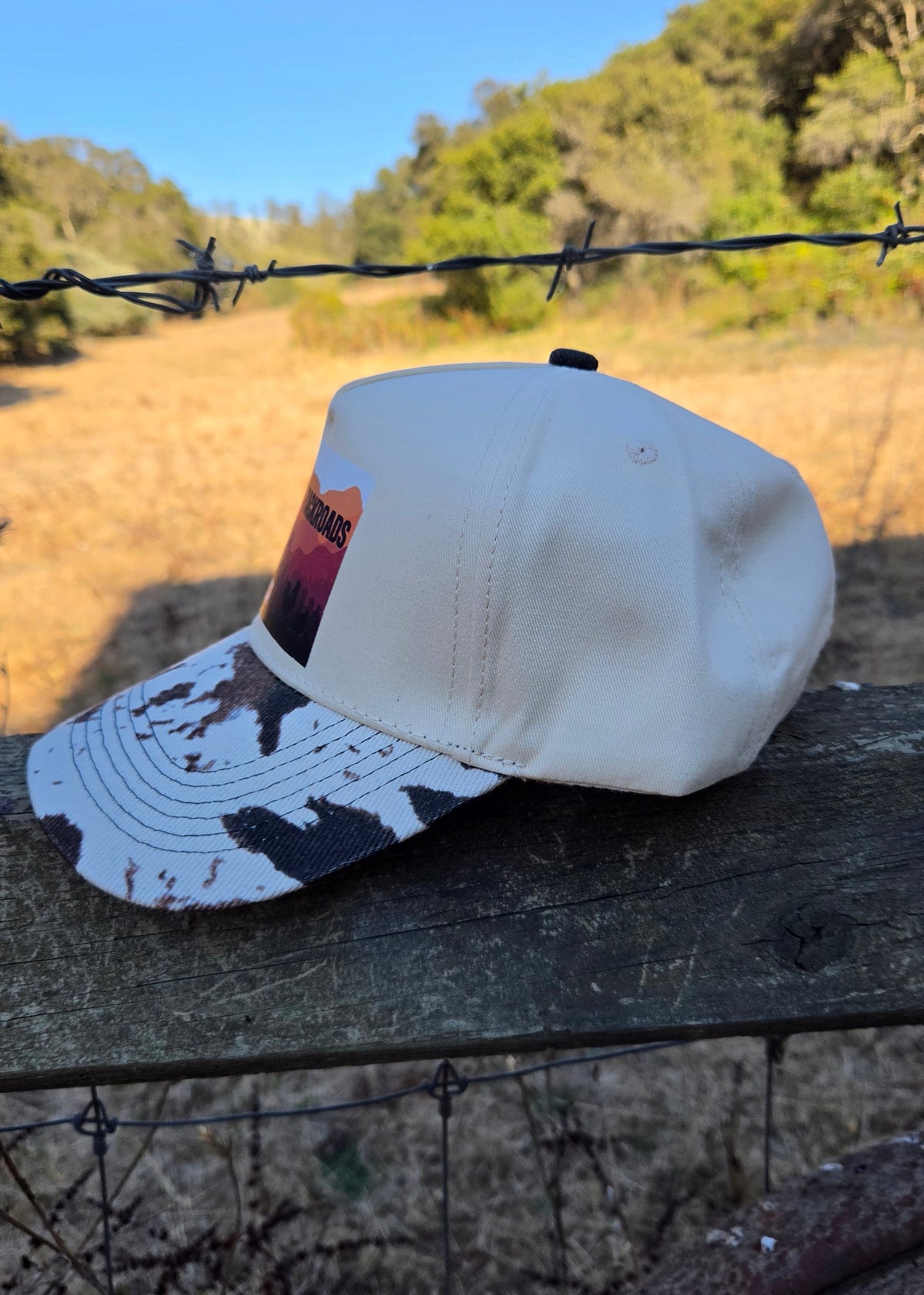 Raised On Backroads, Aromas, CA- Trucker Hat