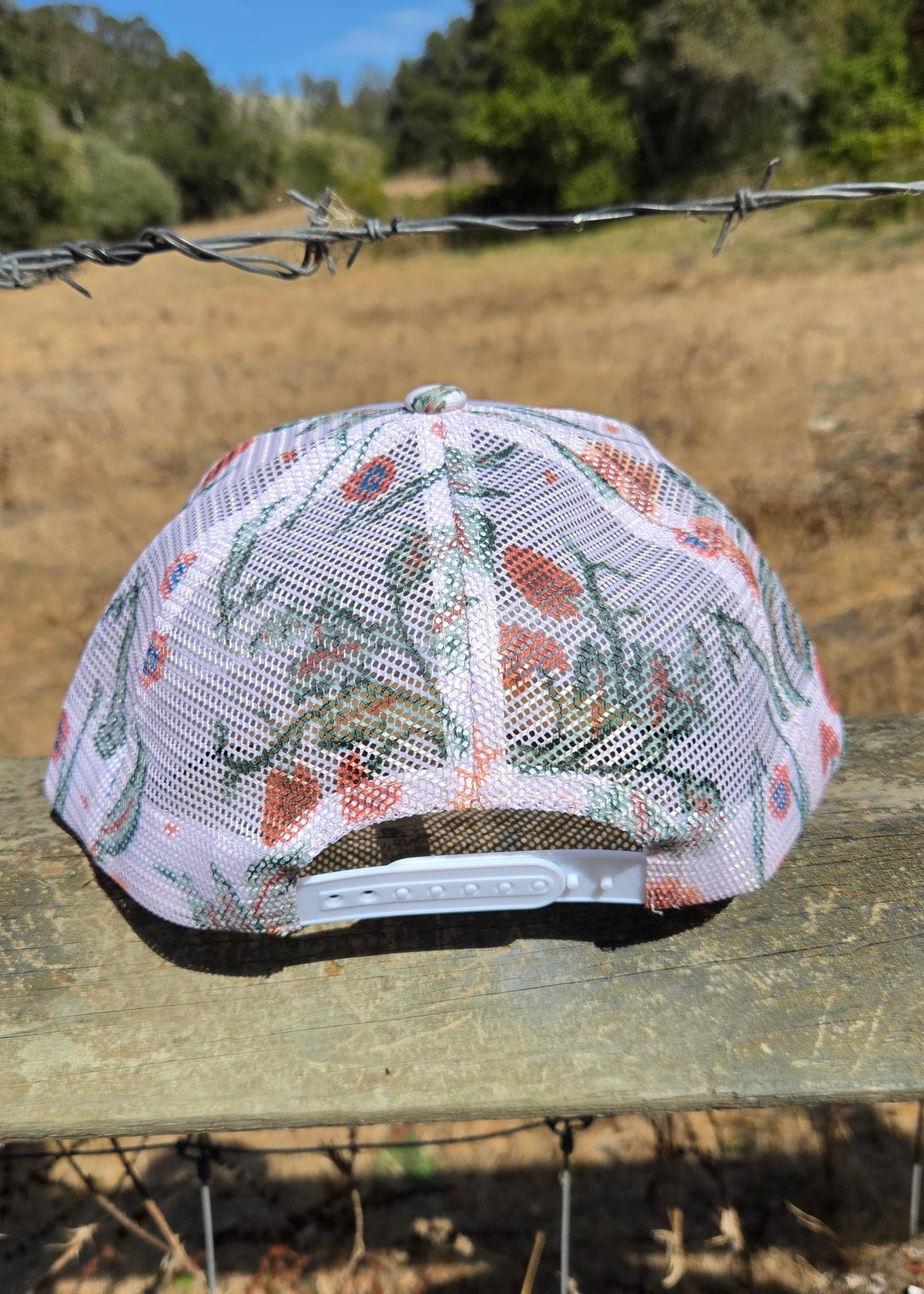 Raised on Sunshine- Floral Trucker Hat